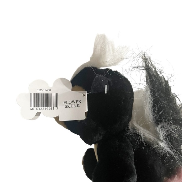 NWT Vintage Disney Parks Plush Flower the Skunk from Bambi 6” Stuffed Animal - Picture 4 of 6